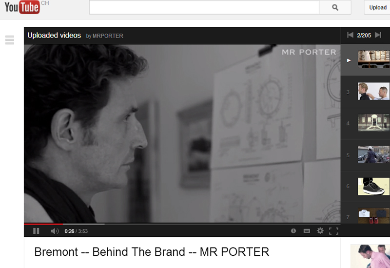 Bremont and mr porter